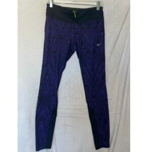 Nike Dri-Fit Women Legging Activewear Athletic Purple Size Medium 24x24 Trainer